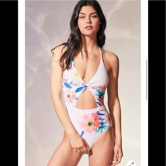 New 6 Shore Road Divine one piece white floral S - Picture 1 of 12